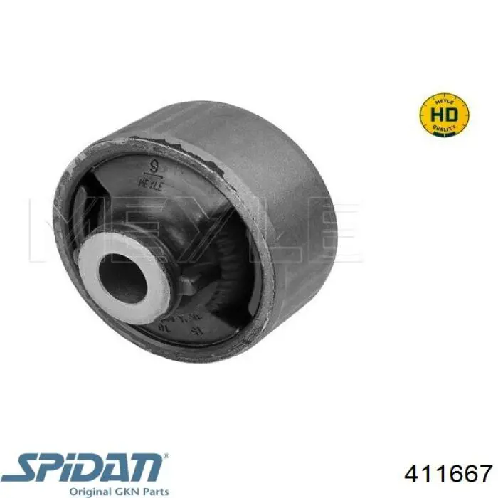 Сайлентблок переднього нижнього важеля 411667 GKN-Spidan