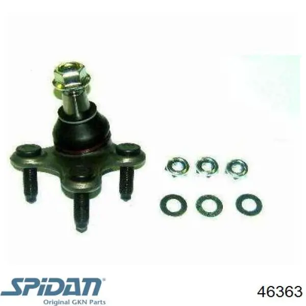 Кульова опора, нижня, ліва GKN-Spidan 46363