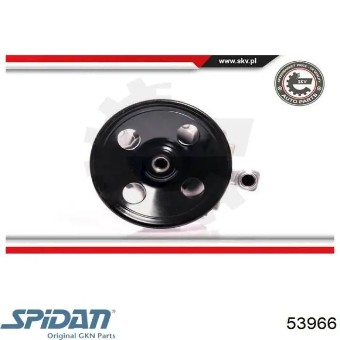 Насос гідропідсилювача керма GKN-Spidan 53966