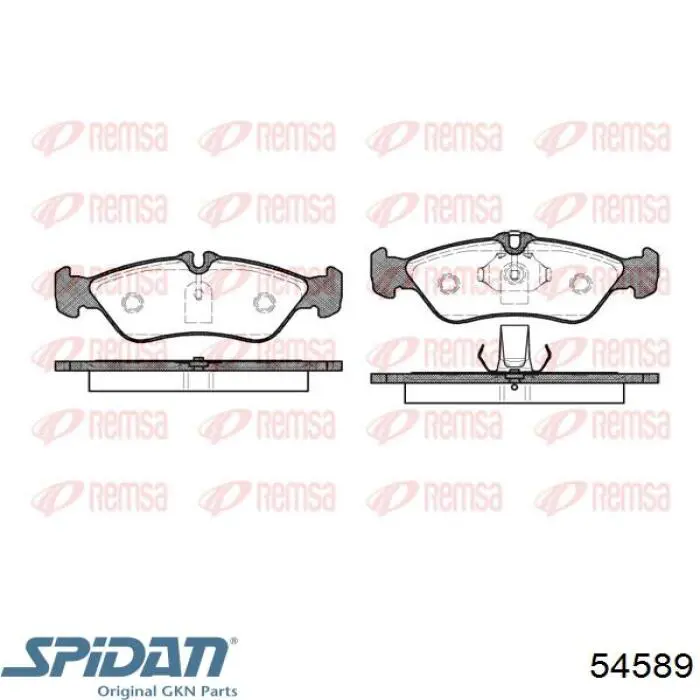 Насос гідропідсилювача керма GKN-Spidan 54589