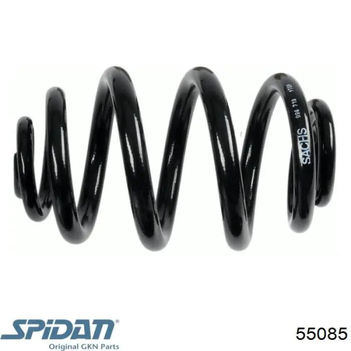 ZC6200X Japan Parts Пружина підвіски задня