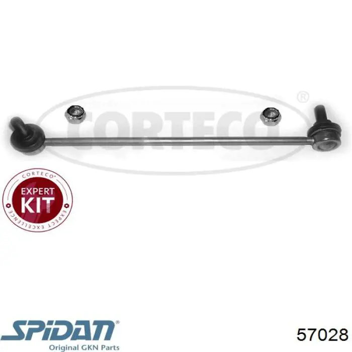 Амортизаційна стійка GKN-Spidan 57028 ціна, від 11.26 USD