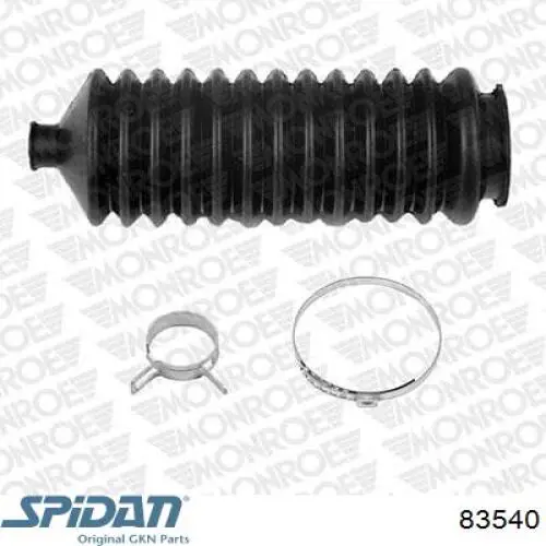 Пильник рульової тяги GKN-Spidan 83540 ціна, від 2.38 USD
