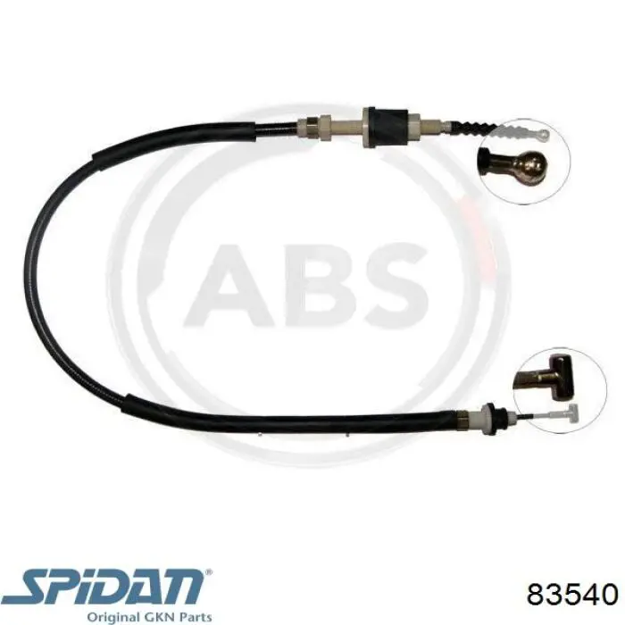 Купити 83540 GKN-Spidan Пильник тяги