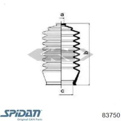 4553501020 Toyota Пильник рульової