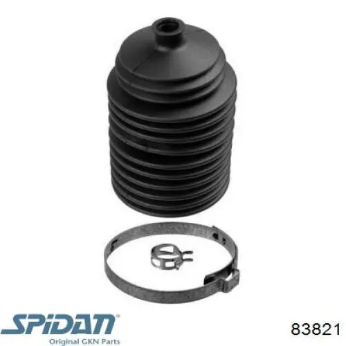 83821 GKN-Spidan пильник рульового механізму/рейки