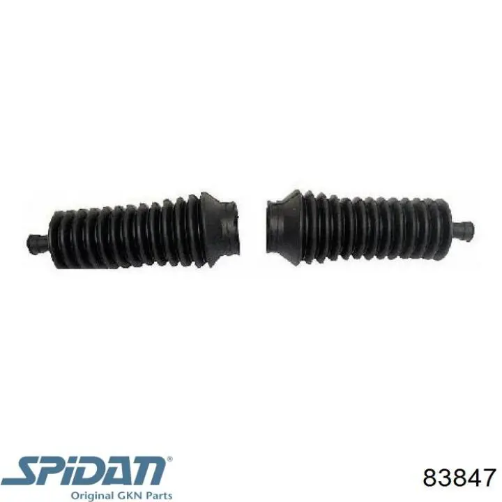Пильник рульової рейки 83847 GKN-Spidan
