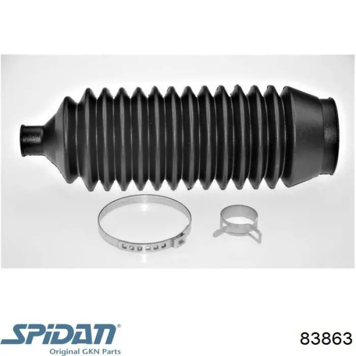 Купити 83863 GKN-Spidan Пильник рульового механізму/рейки, лівий
