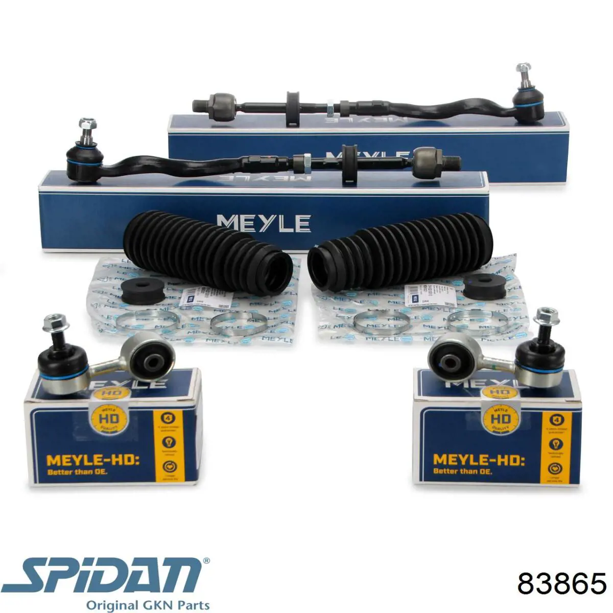 Пильник рульової рейки 83865 GKN-Spidan