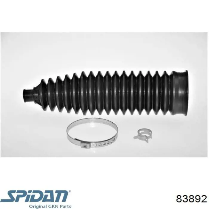 83892 GKN-Spidan пильник рульового механізму/рейки
