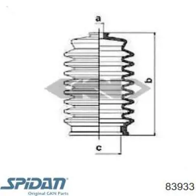 Пильник рульової тяги Toyota 4553520030 ціна, від 7.62 USD
