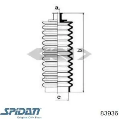  GKN-Spidan 83936 ціна, від 28.09 USD