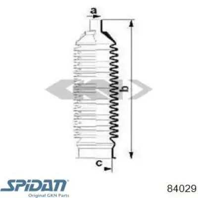 Купити 84029 GKN-Spidan Пильник тяги