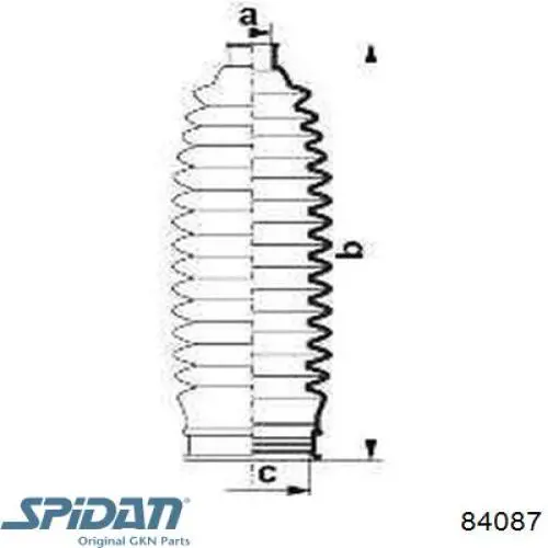  Пильник рульової рейки Subaru Forester 2