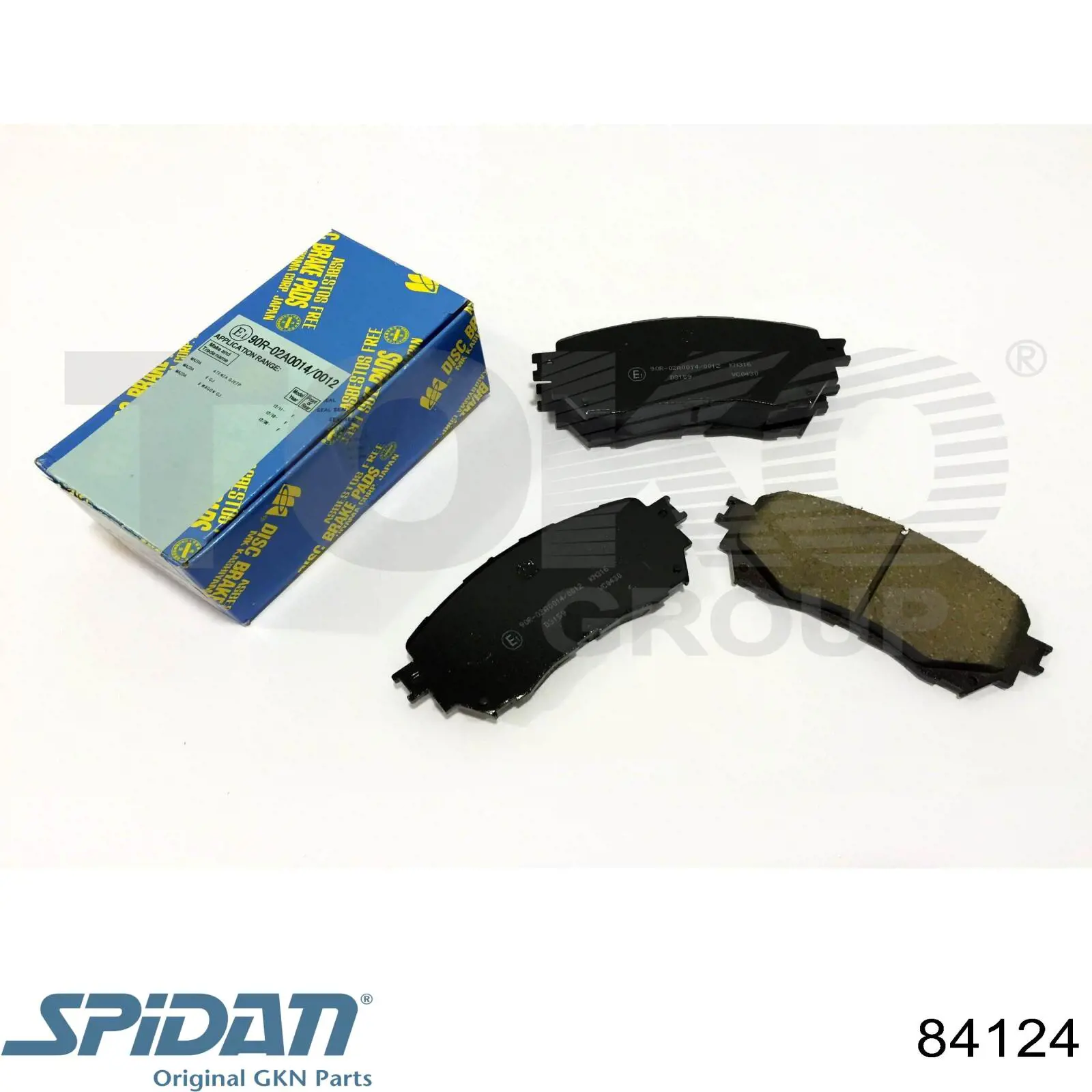 Пильник рульової рейки 84124 GKN-Spidan