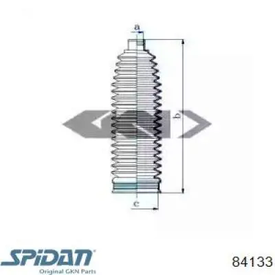 84133 GKN-Spidan Пильник рульової