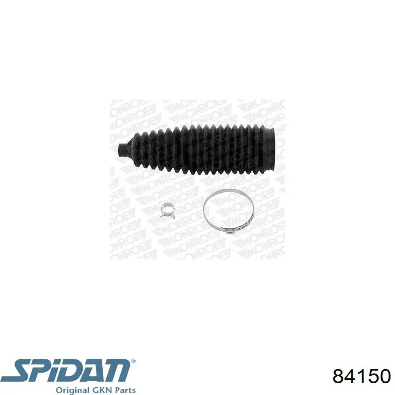 84150 GKN-Spidan пильник рульового механізму/рейки