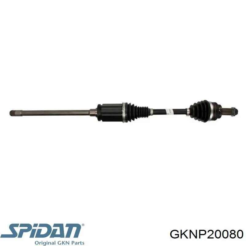 GKNP20080 GKN-Spidan Вал карданний основний заднього моста