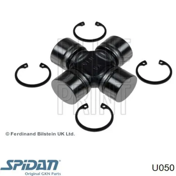 Купити U050 GKN-Spidan Хрестовина карданного валу