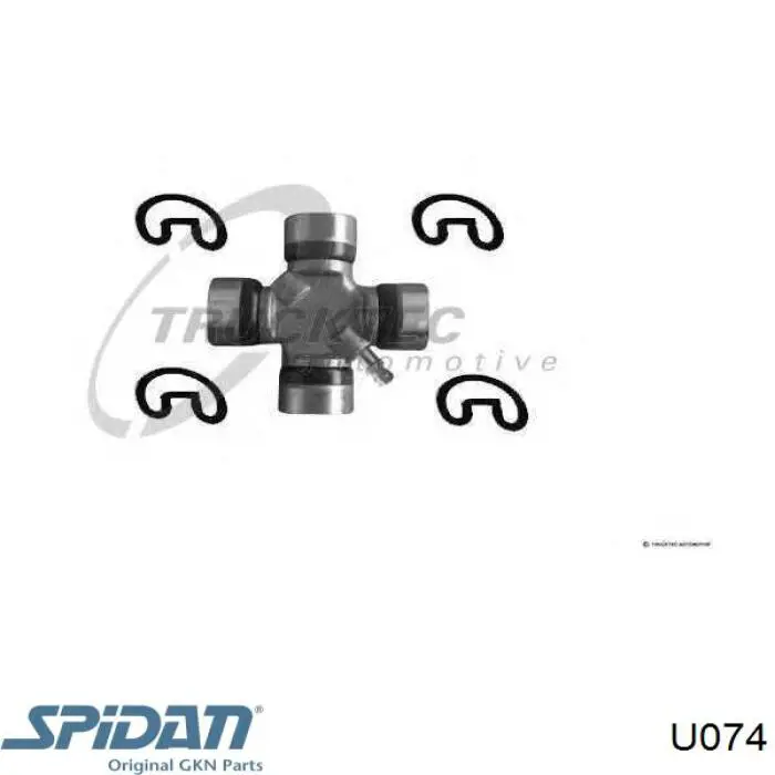 Хрестовина карданного валу GKN-Spidan U074 ціна, від 19.36 USD