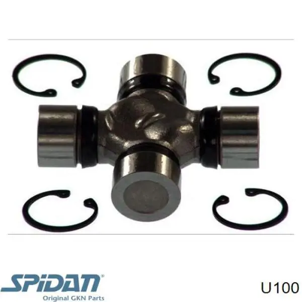 Купити U100 GKN-Spidan Хрестовина карданного валу