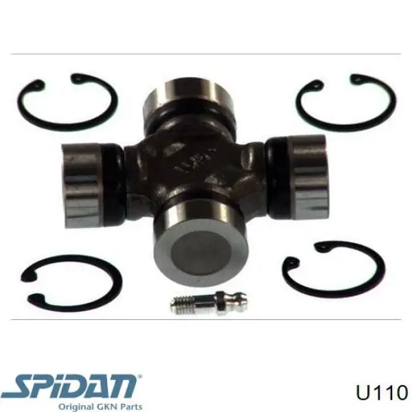 Купити U110 GKN-Spidan Хрестовина карданного валу