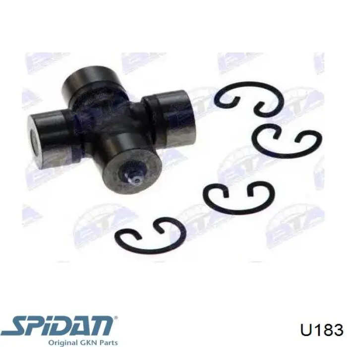 Купити U183 GKN-Spidan Хрестовина карданного валу