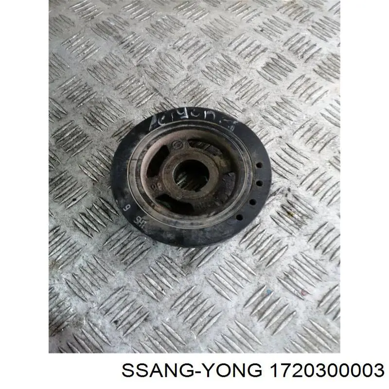 Шків колінвала (демпфер ) Ssang Yong 1720300003 ціна, від 249.06 USD