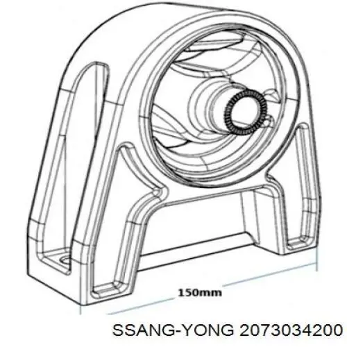  Ssang Yong 2073034200 ціна, від 93.44 USD