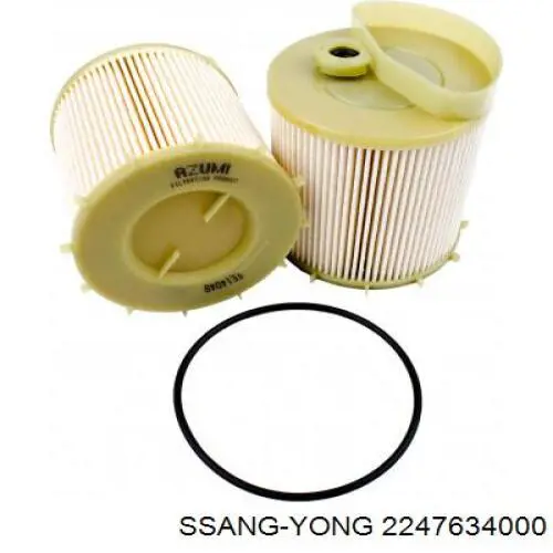 2247634000 Ssang Yong фільтр паливний