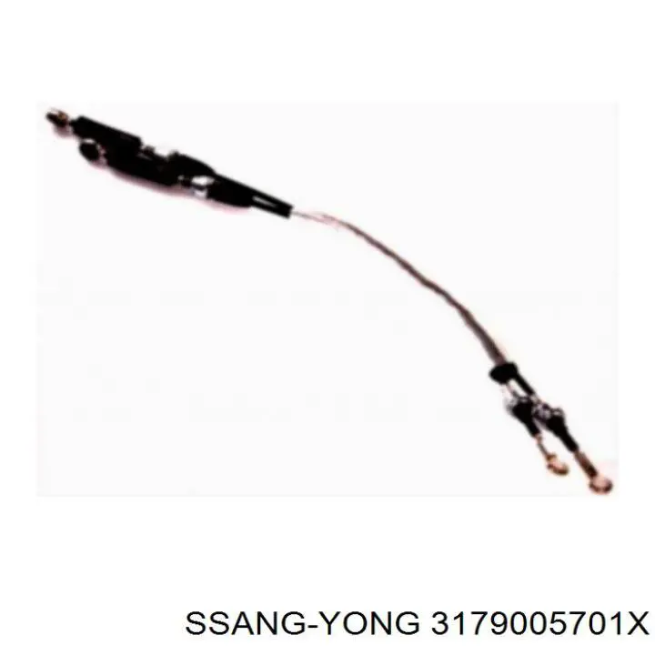 Трос зчеплення Ssang Yong 3179005701X ціна, від 38.80 USD