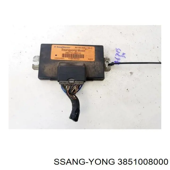  Ssang Yong 3851008000 ціна, від 45.58 USD