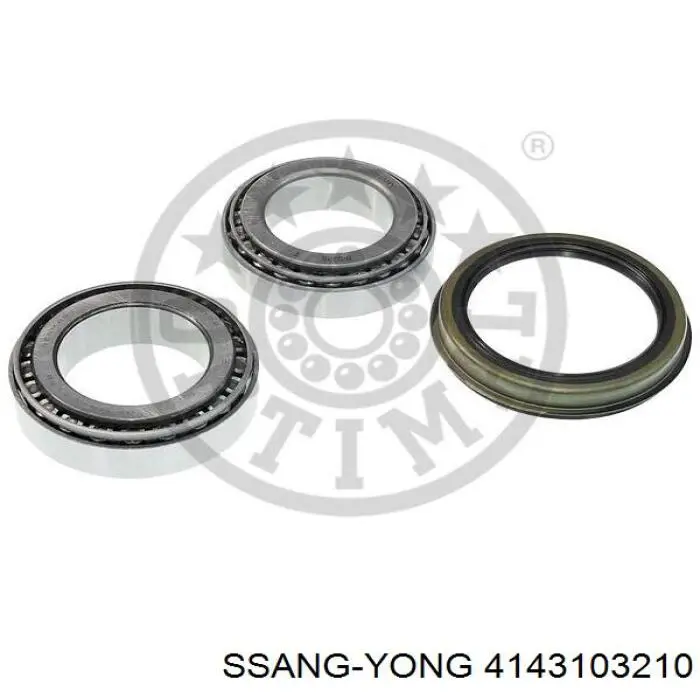 Підшипник маточини передньої, внутрішній 4143103210 Ssang Yong