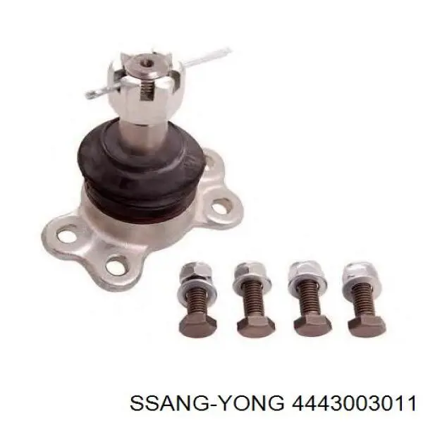 Кульова опора, верхня Ssang Yong 4443003011 ціна, від 14.51 USD