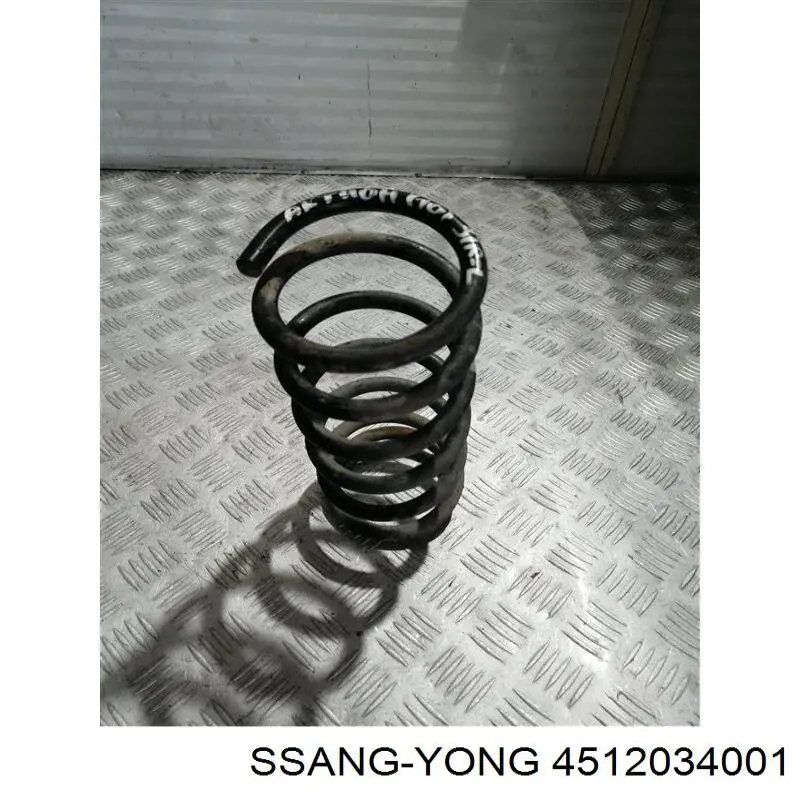 Пружина задня Ssang Yong 4512034001 ціна, від 63.47 USD