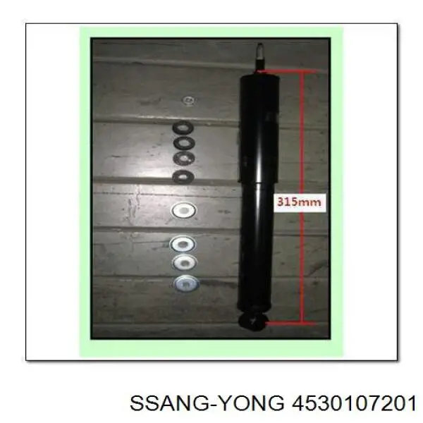 Амортизатор задній Ssang Yong 4530107201 ціна, від 46.47 USD