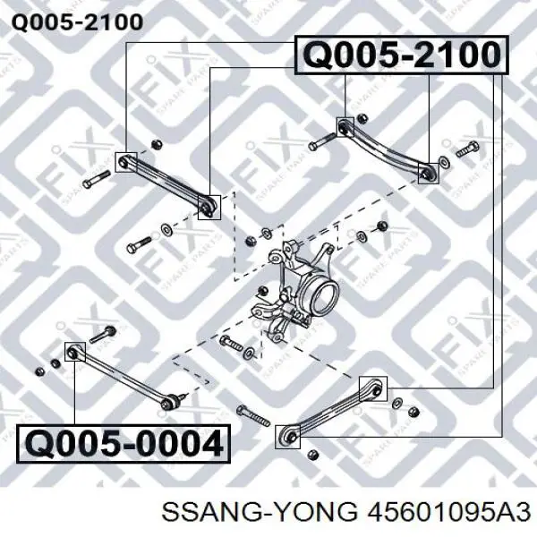  Ssang Yong 45601095A3 ціна, від 39.55 USD