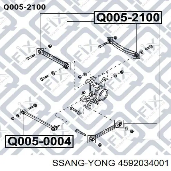 4592034001 Ssang Yong 