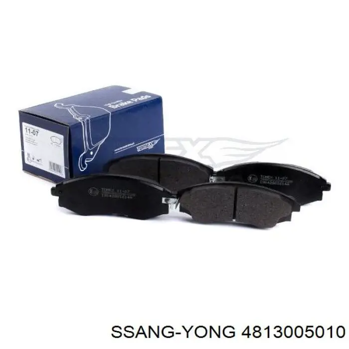 Гальмівні колодки Ssang Yong 4813005010 ціна, від 16.65 USD