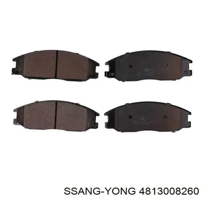 Гальмівні колодки Ssang Yong 4813008260 ціна, від 20.26 USD