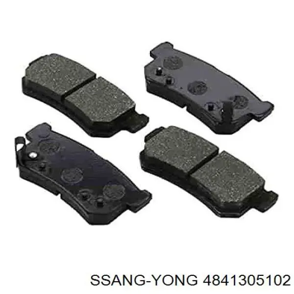 Задні гальмівні колодки Ssang Yong 4841305102 ціна, від 17.24 USD