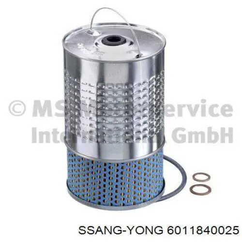 Масляний фільтр двигуна Ssang Yong 6011840025 ціна, від 5.78 USD