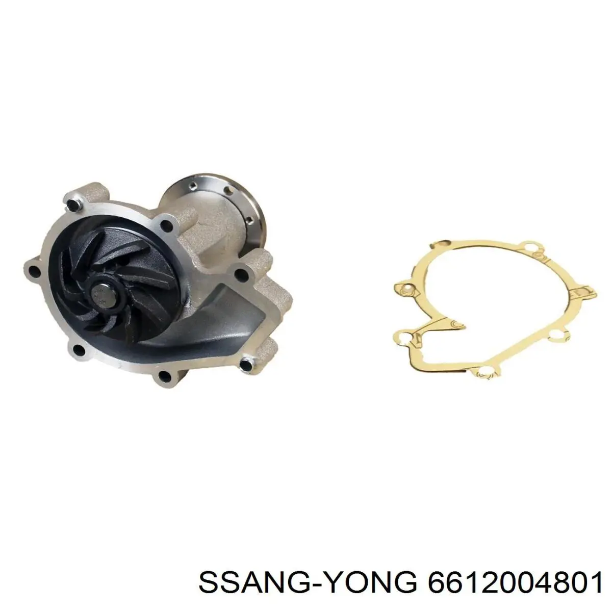 6612004801 Ssang Yong Насос охолодження