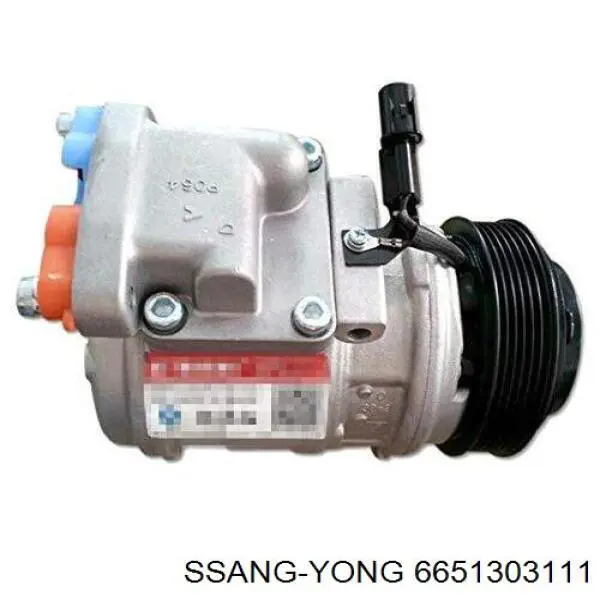 Купити 6651303111 Ssang Yong Компресор кліматичної установки