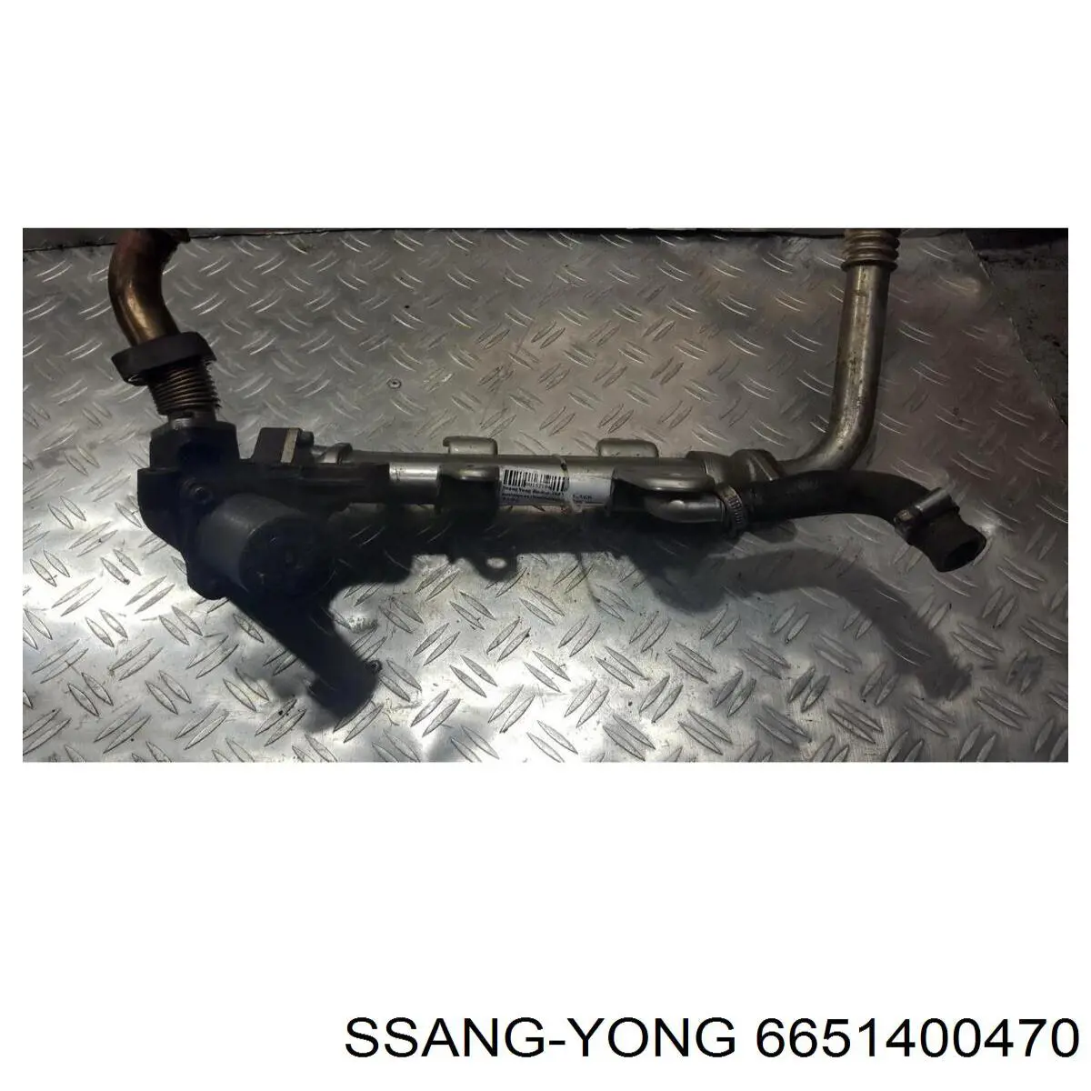 Радіатор системи EGR рециркуляції вихлопних газів Ssang Yong 6651400470 ціна, від 4.97 USD