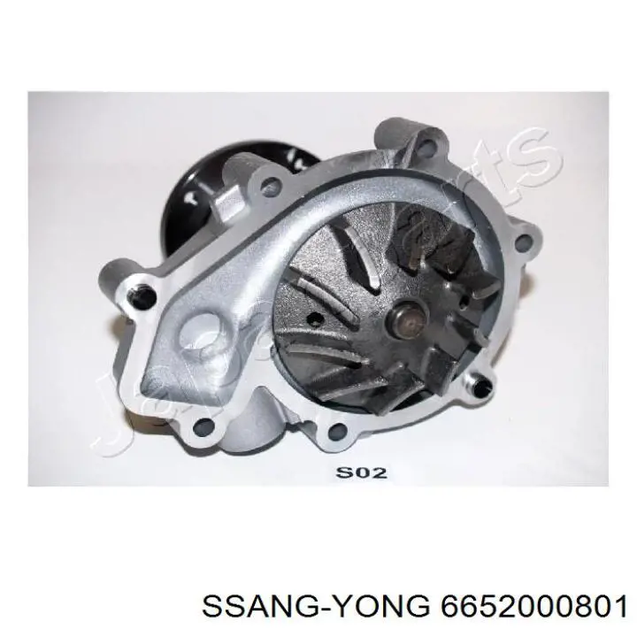 Помпа охолодження Ssang Yong 6652000801 ціна, від 41.28 USD