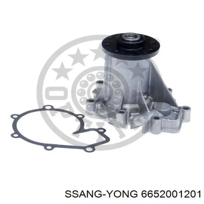 Помпа охолодження Ssang Yong 6652001201 ціна, від 38.58 USD