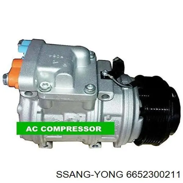 Купити 180500390A Ssang Yong Компресор кліматичної установки