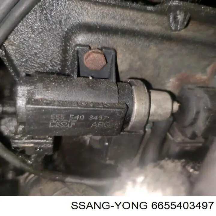 Клапан EGR, рециркуляції газів SsangYong Rexton 2 (RJN) (SsangYong Рекстон)
