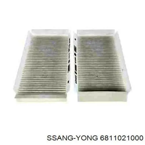Купити 6811021000 Ssang Yong Фільтр салону вугільний